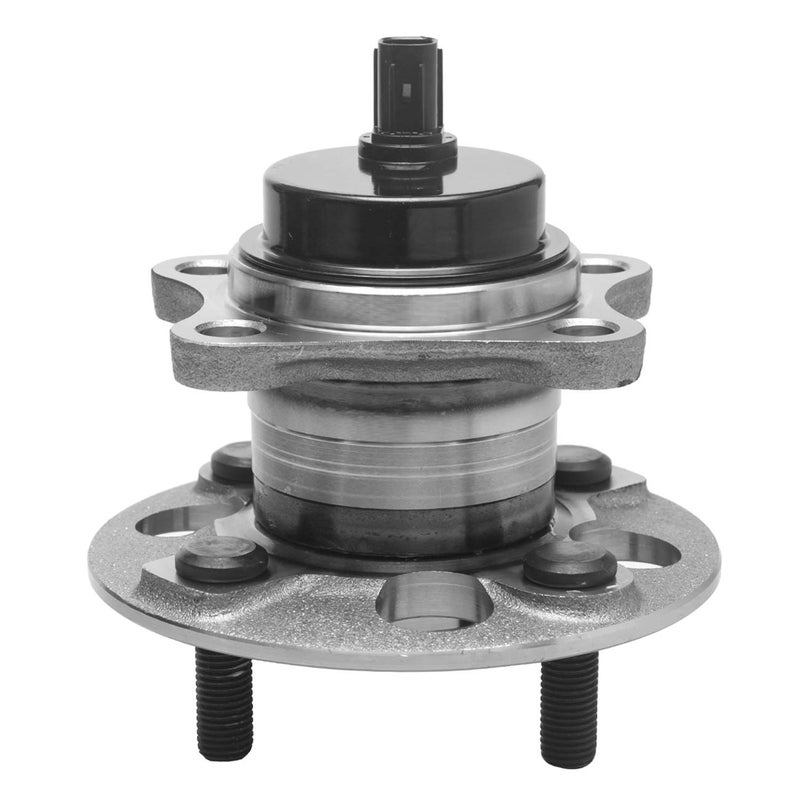 TUCAREST 512370 Rear Wheel Bearing and Hub Assembly Compatible with 2012-2019 to-yota Prius C (Not Fit Prius and Prius V), 06-14 Yaris (4-Wheel ABS) /2013 Sc-ion IQ EV Models [4 Stud Hub W/ABS] - Image 1
